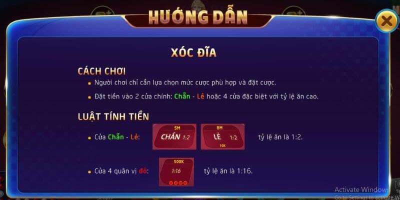 Luật lệ cơ bản của một ván chơi game tại nhà cái 69VN