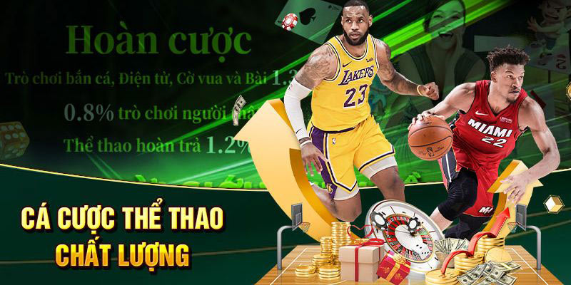 Sảnh cá cược thể thao chất lượng hàng đầu tại nhà cái 69VN